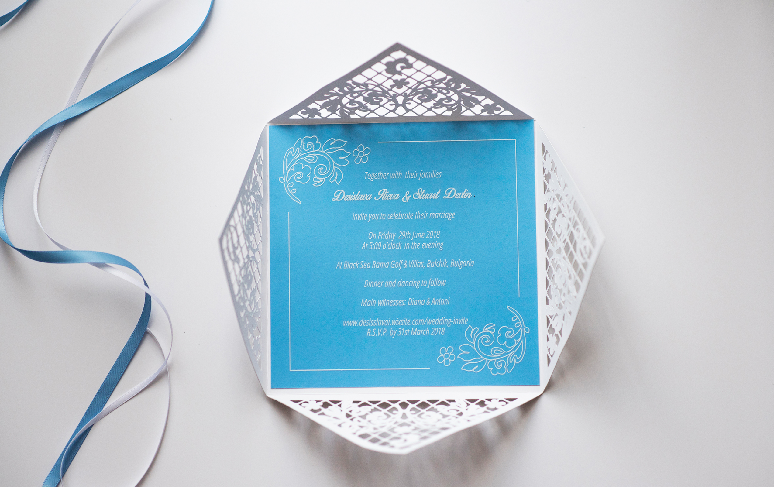 designer wedding stationery
